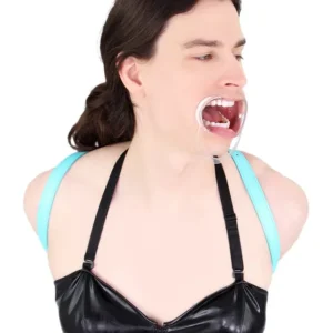 0163AE-SIS Spread Open Wide Cheek Spreader Sissy Boi Mouth Sissy Bitch Gag