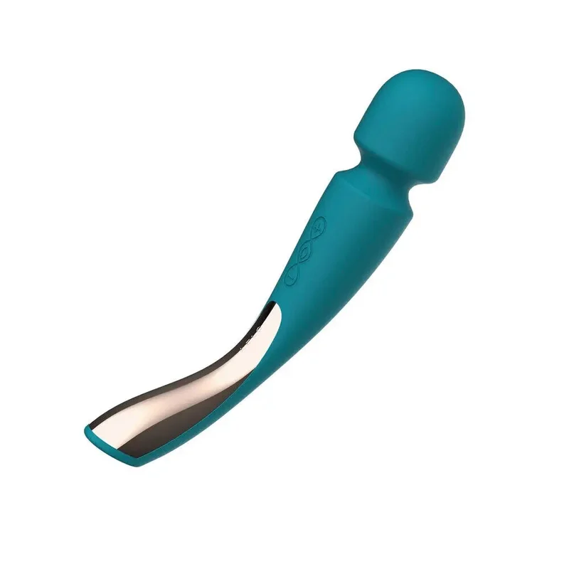 9-inch Lelo Silicone Blue Rechargeable Multi-speed Wand Massager