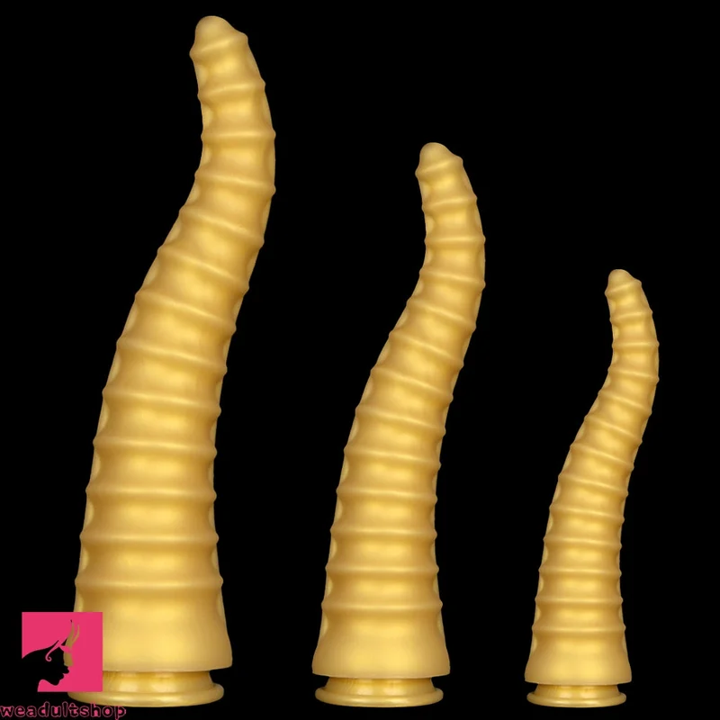 10.82in 13.38in 16.73in Silicone Sharp Tip Dragon Long Big Thick Cock Dildo
