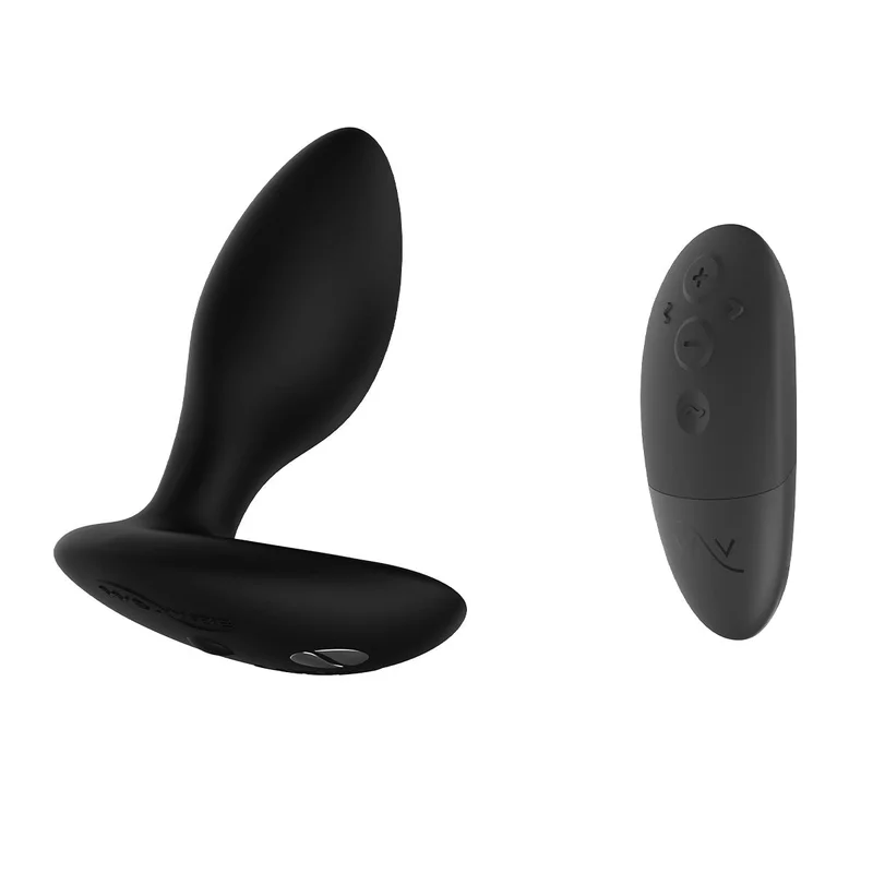 WE-VIBE - Ditto+ Vibrating Anal Plug with Remote - Satin Black