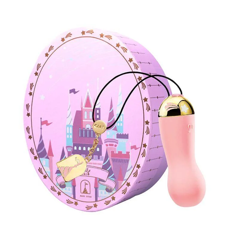 ZALO Baby Star Bullet App-controlled Rechargeable Vibrator Strawberry Pink