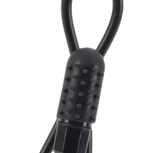 10 Function Vibrating Silicone Stud Lasso Cock Ring