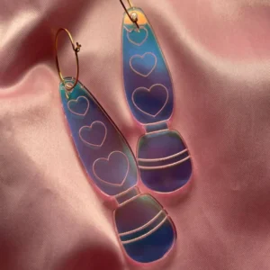 V-Day Vibrations Earrings in Iridescent
