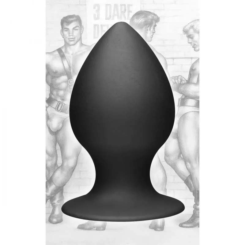 XL Silicone Butt Plug - Large Anal Plug Sex Toy - Tom of Finland